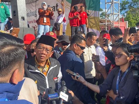 Mahfud Md Janji Hapus Utang Petani Dan Nelayan Rp Miliar