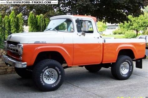 1957 Ford F100 4x4 Classic Ford Trucks Vintage Pickup Trucks Ford Truck