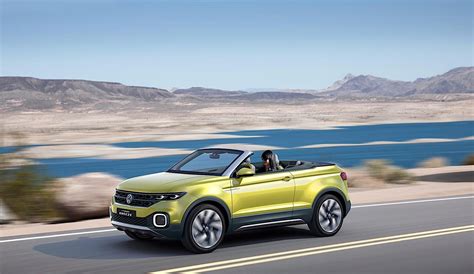 Volkswagen Reveals T Cross Breeze Concept Its A Convertible Suv Autoevolution