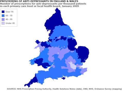 Bbc Mark Eastons Uk Map Of The Week A Depressing Picture