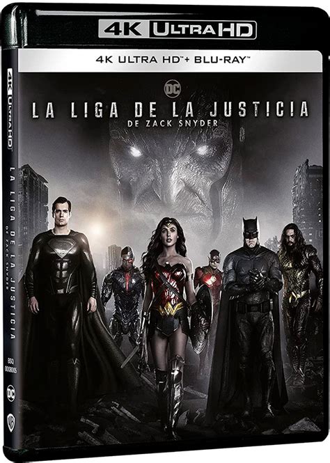 La Liga De La Justicia De Zack Snyder Ultra Hd Blu Ray