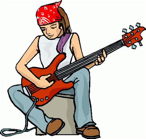 Guitarist clipart - Clipground