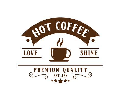 Coffee label , Coffee badge , Coffee logo design 20823382 Vector Art at ...