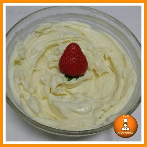 Cobertura De Queso Crema O Frosting Queso F Cil Y Rico Ampis Recetas