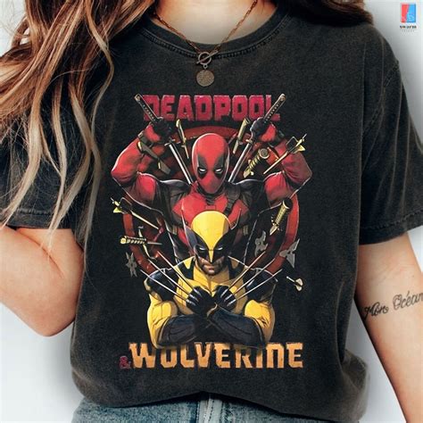 Deadpool And Wolverine Tshirt Deadpool 3 Movie Shirt Deadpool And Wolverine Shirt Deadpool And