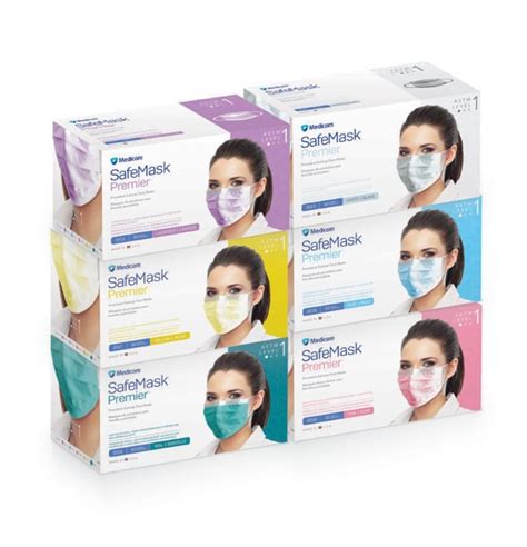 Medicom Safemask Premier Face Maskspersonal Protective Equipment