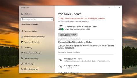 Kb5005611 [manueller Download] Als Nicht Sicherheitsrelevantes Update Windows 10 1904x 1266