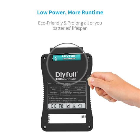 Dlyfull Battery Tester With Lcd Display