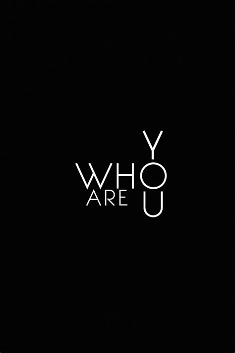 Who Are You, black, lock, HD phone wallpaper | Peakpx