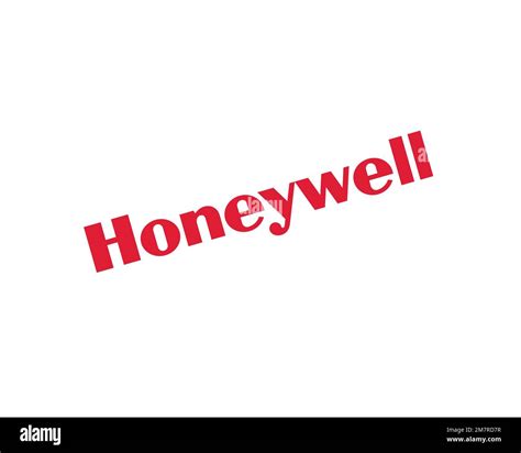Honeywell Rotated Logo White Background Stock Photo Alamy