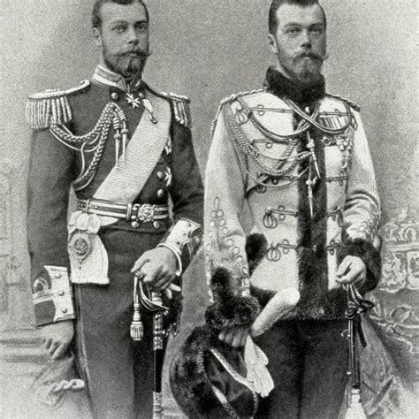 Tsar Nicholas Ll Of Russia And His Twin King George V Of The United