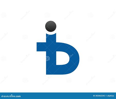 Ib Bi Letter Logo Stock Vector Illustration Of Label