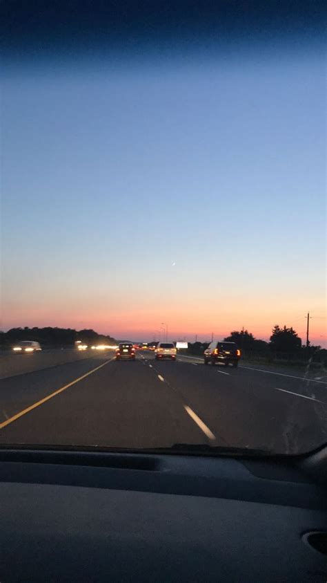 sunset, drive, on a drive, sunset view, views, car rides, sunset aesthetic, sunset wallpaper ...