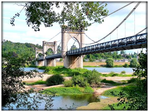 Pont Sur La Loire à Langeais Photo Et Image Architecture Bretagne Et