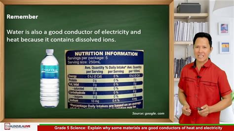 Grade 5 Science Explain Why Some Materials Are Good Conductors Of