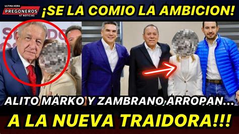 Nueva Traidora ¡se La Comio La Ambicion ¡se Abraza Con Alito Marko Y Zambrano Sera Su