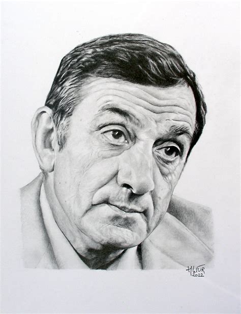 Lino Ventura Herv Le Fur Dessins Portraits