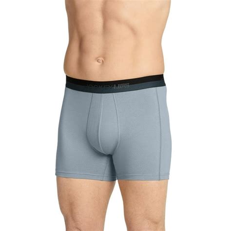 Jockey Essentials® Men S Breathe Cotton Boxer Brief 3 Pack Walmart Ca