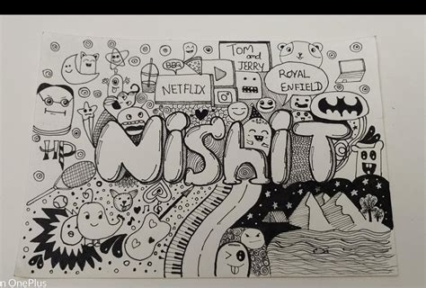Name Doodle By Nidoodles Skillshare Student Project