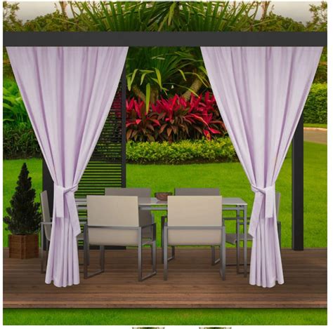 Rideaux D Ext Rieur X X Cm Violet Rideau Pour Pergola