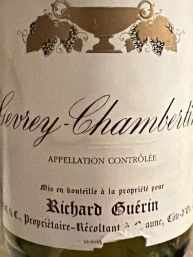 Richard Guerin Bourgogne Aligoté Vivino US