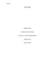 Ntruitt Module 8 HIV AIDS Paper 07 24 22 Docx HIV AIDS HIV AIDS