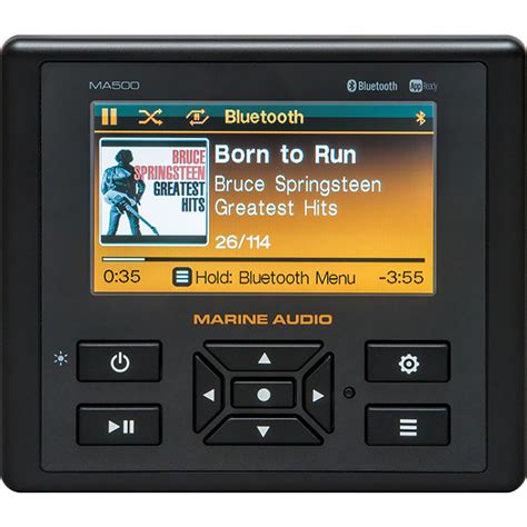 Marine Audio MA500 AM FM Radio Receiver Weatherband USB Bluetooth 160