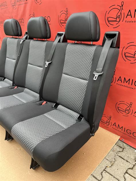 Vw Crafter I Mb Sprinter Sitzbank Sitz Fahrgastraum Hinten