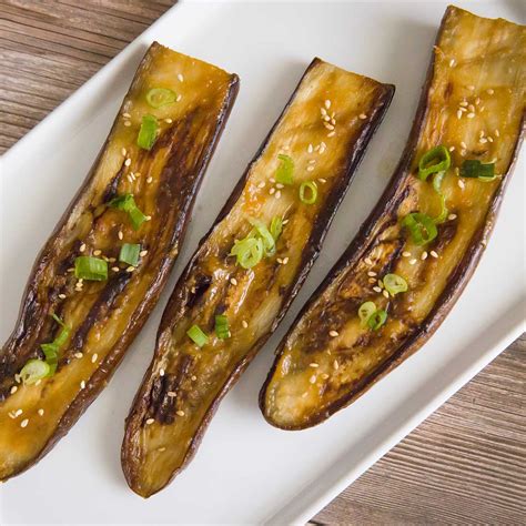 Miso Glazed Eggplant Recipe Nasu Dengaku