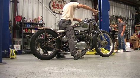 1965 Bsa A50 Hardtail Rigid Youtube