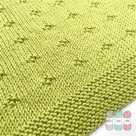 How To Knit The Wren Baby Blanket Snufflebean Yarn