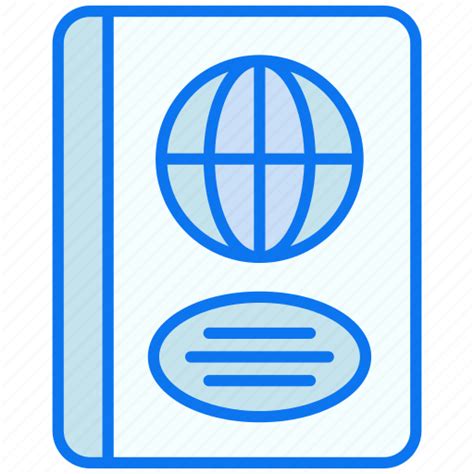 Passport Travel Document Vacation Id Identity Ticket Icon Download On Iconfinder