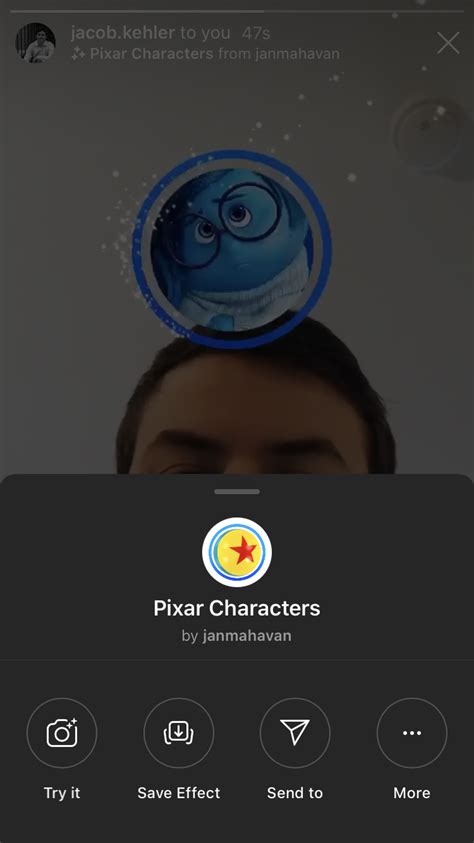 How to Get The Which Pixar Character Are You Instagram Filter Effect - Snap Font