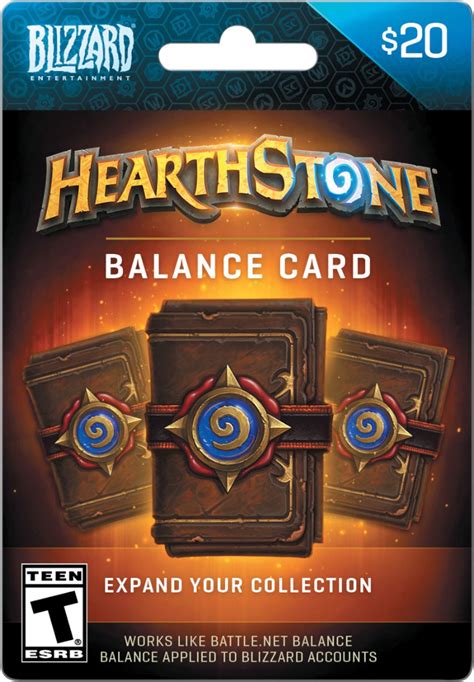 Best Buy Blizzard Entertainment Balance 20 Hearthstone T Card