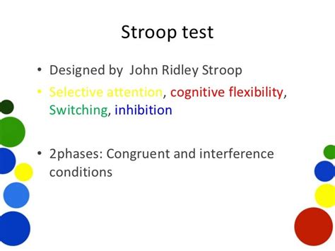 Stroop