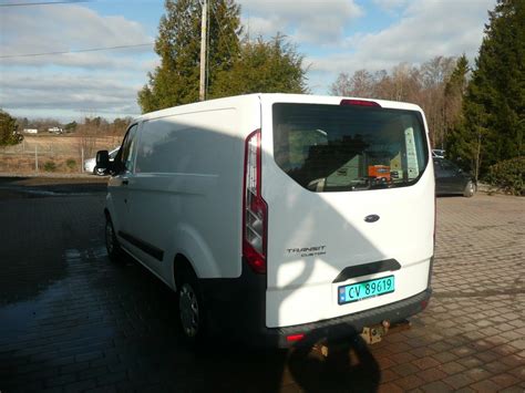 Bruktbil Til Salgs Ford Transit Custom 2018 Hvit 131 Hk Kasse