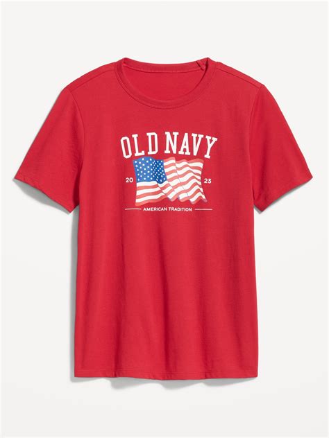 Matching Old Navy Flag T Shirt For Women Old Navy