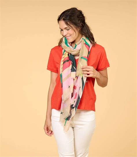 Echarpes Et Foulards T De Marque Femme Echarpe Foulard Lin Soie