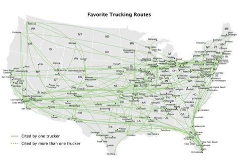 Truck Routes And Maps