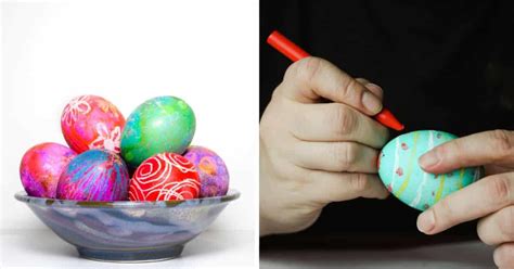 How To Dye Easter Eggs With Crayons & Have Fun with It - Playtivities