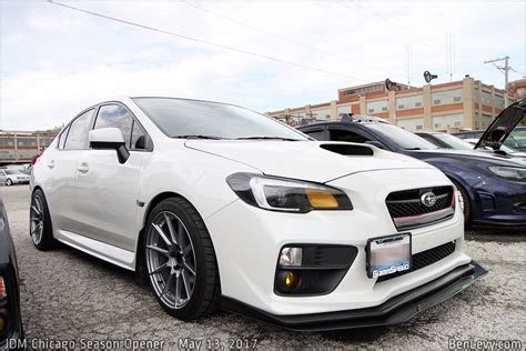 White Subaru WRX BenLevy