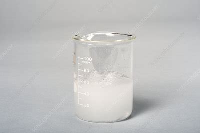 Magnesium Reacting With Acid Stock Image C Science Photo