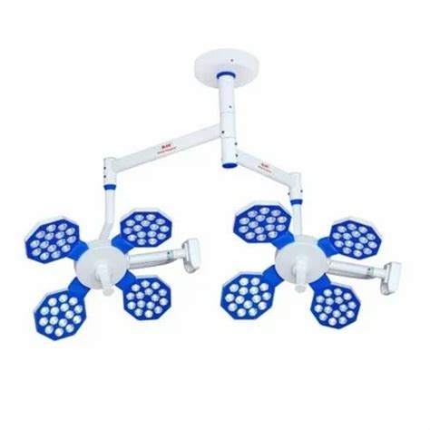 DS HEX 4 4 Twin OT Ceiling Mounted Light For Operation Theater LED