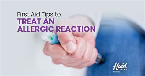 First Aid Tips To Treat An Allergic Reaction