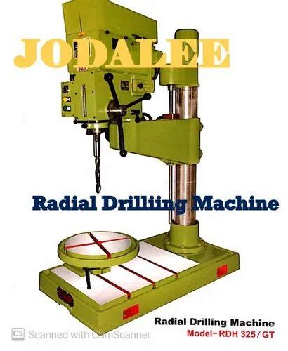 Jodalee Geared Radial Drill Machine Drilling Capacity 25MM Base