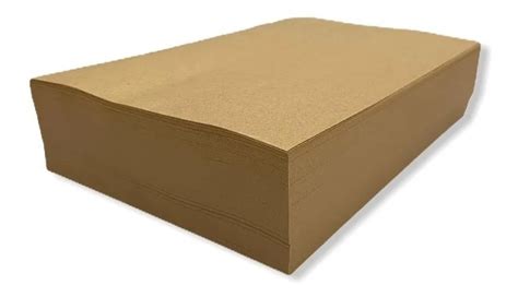 Papel Kraft A4 Misionero Madera 80 Grs Paquete 100 Hojas PAPELERA AXEL