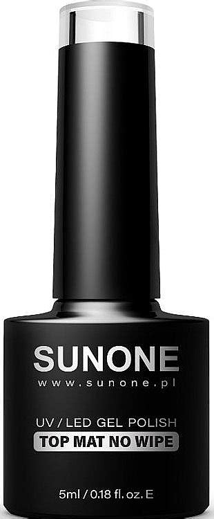 Sunone Uv Led Gel Polish Top Mat No Wipe Top Opaco Per Smalto Gel