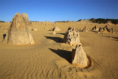 Los Pináculos En El Parque Nacional De Nambung Australia Occidental