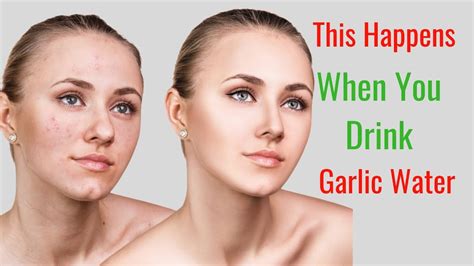 See What Happens To You When You Drink A Glass Of Garlic Water Every