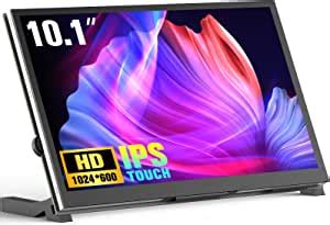 Beumons 10 1 Pollici Monitor Touchscreen IPS 1024X600 HDMI Con Due